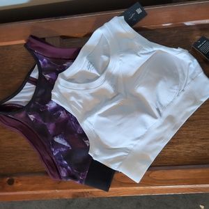 2 NWT BODY MIND AND SOUL BY LA VIE EN ROSE AQUA